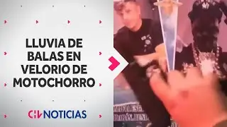 HASTA CON UN FUSIL dispararon en un velorio de alto riesgo en Pudahuel: Despedían a motochorro