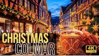Christmas in Colmar 🎄🇫🇷 The Most Beautiful Christmas Market in Europe | 4K Walking Tour