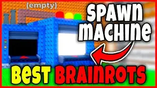SPAWN MACHINE FULL GUIDE - how to CRAFT BEST BRAINROTS in ESCAPE TSUNAMI for BRAINROTS Roblox