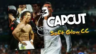 Football Soft glow cc tutorial on capcut ✨