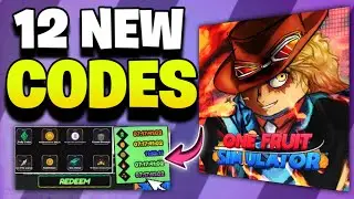 OCTOBER CODES⚠️ ONE FRUIT SIMULATOR CODES 2024! ROBLOX ONE FRUIT SIMULATOR CODES 2024