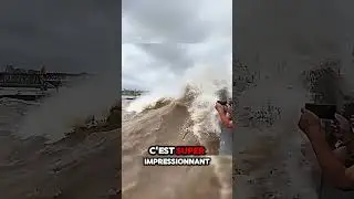 Les incroyables mar&eacute;es hautes de Qiantang : un spectacle naturel impressionnant ! #mer #mar&eacute;e #vague