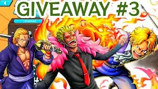 Giveaway#3 🔥🔥PRIME RAYLEIGH DOFFY & SABO!! BOUNTYFEST!🔥🔥 #onepiece #gaming #opbr #giveaways