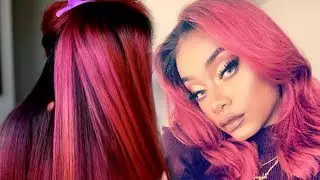 Beginner Lace Series | My Pink Hair!! | Dying and Styling my wig | Part 3