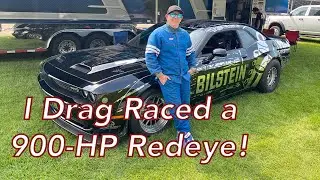 Racing a 900-HP SRT Hellcat Redeye - Can We Win in a Dodge?