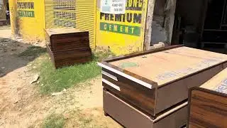 नया डबल बेड तैयार ✅ | लेटेस्ट डबल बेड डिज़ाइन 2025 | New Double Bed Design&rdquo;DoubleBed #BedDesign 