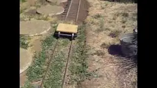 7.5 inch gauge railroad track test #8