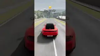Car🚘 Vs. Gravity🌌 #nasa #isro #universe #gravityondifferentplanets #sun #moon #earth #mars #ytshorts