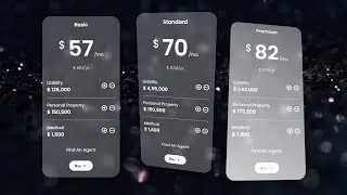 Glassmorphism Pricing Tables With Tilt Hover Effect | HTML, CSS, Tilt.JS
