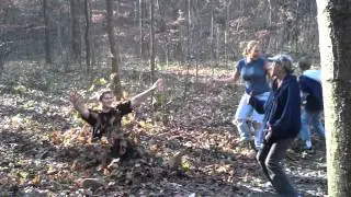 ERIN MORAN and friends attacked in the woods!
