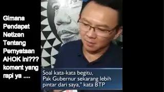 Soal banjir jakarta, Gubernur sekarang lebih pinter dari saya