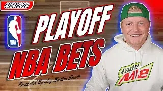 NBA PLAYOFF Picks 4/24/2023 | TODAY'S FREE NBA Best Bets, Spread Picks, Predictions and Player Props
