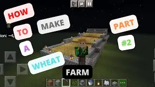 HOW TO MAKE A AUTOMATIC WHEAT FARM I MINECRAFT BUILD PART #2