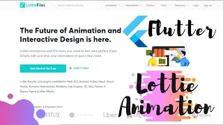 Flutter : Lottie Animations using Flutter | Lottie Package in Flutter | Hindi Tutorial