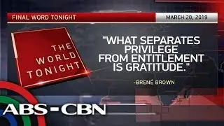 Final Word - March 20, 2019 | ANC