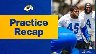 Practice Recap: Highlights From Rams Closed Training Camp Practices