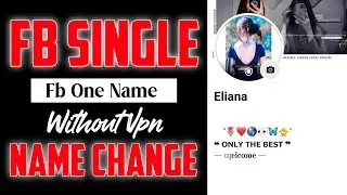 How to one name on Facebook old account 2025 | Facebook one name change 2025 | Trick Master
