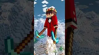 Berg Klettern Challenge in Minecraft...