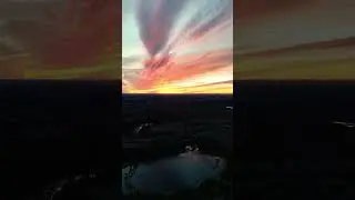 Sunset over Beaver Lake