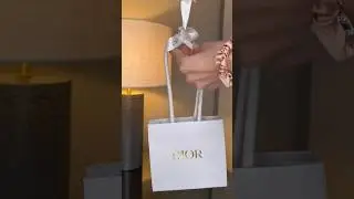 New Miss Dior solid perfume stick unpacking 🎀ྀིྀིྀིྀིྀི #aesthetic #dior #unboxing