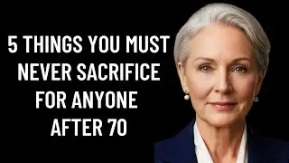 5 things you must never sacrifice for anyone after 70 to stay happy and strong![advice for seniors]
