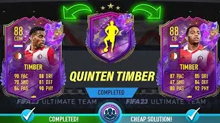 88 FUT Future Stars Quinten Timber Player Pick SBC Completed - Cheapest Solution & Tips - Fifa 23