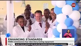 KEBS commissions four laboratory testing equipment