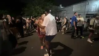 Street dancing at a Bad Bunny concert #badbunny #concert #streetdancing #puertorico #vacation