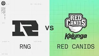 RNG vs RED | 2022 MSI Groups Day 3 | Royal Never Give Up vs. RED Canids Kalunga