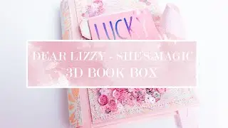 Craft With Me - 3D Book Box &laquo;Дорогая Лиззи&raquo;