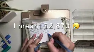 Cash Envelope Stuffing | January 2026 2nd Paycheck