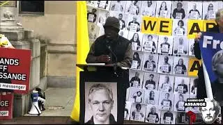 Haiti Libert&eacute; at Julian Assange Rally (2/2)