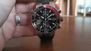 oris tt1 divers titanium chronograph