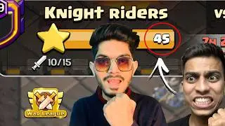 45/45 STARS?! 😱 BEST CWL WAR EVER | Clash of Clans
