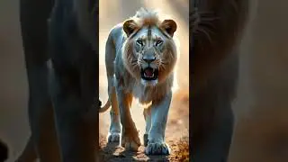 Live wallpaper 4k | lion roaring #ai #aiartcommuity #funny