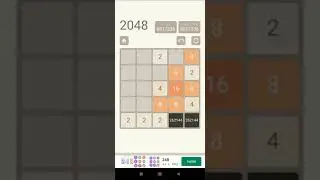 2048 5X5 Highest score 10000000 🤩🤩🤩