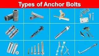 Types of Anchor Bolts Equipment | RT Electrician
