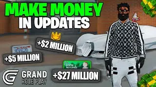 Make EASY Money Each Update In Grand RP! Get Rich Fast In Grand RP | Easy Money Grand RP | GTA 5 RP