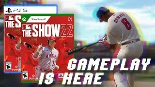 FIRST MLB The Show 22 Gameplay! LEGEND REVEAL Is HUGE! Game Looks GREAT! MLB The Show 22 Trailer