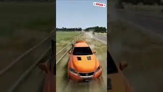 Какой автомобиль успел #shorts #game #cars #beamng #beamngdrive