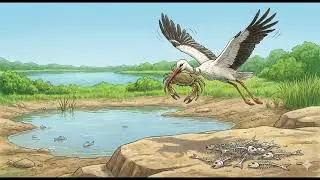 The Stork and the Crab