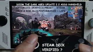 Обновление Doom The Dark Ages 2.2 добавляет оптимизированную для портативных устройств предустано...