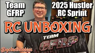 RC Unboxing - Team GFRP 2025 Hustler Dirtoval RC Sprint Car Kit