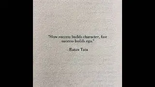 Slow Success Builds Character. Fast Success Builds Ego. 💯 #motivation #inspiration #quotes 