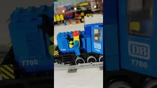 LEGO&reg; 12 V Diesellok 7760 als 6. Teil der Grauen LEGO&reg; Eisenbahn von 1980