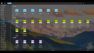 GXDE File Manager with Background Image Setting Support (Originated from deepin 15)