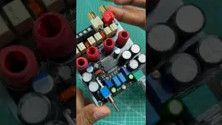 Class-T Amplifier Board, TA2024 Tripath IC. 15+15W #amplifier #diy #electronics