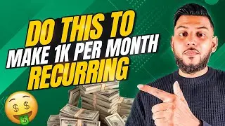 How To Make 1k Per Month Recurring With ONE Affiliate Program 🤑 (With Proof)