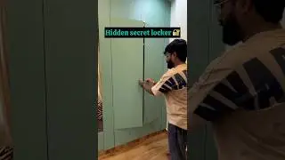 Hidden locker 🔐 +91 80194 44095 #home #kitchen  #interiordesign #hyderabdinterior #interior