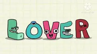 Alphabet Lore parody but it's a mix between the original + the english speaking version